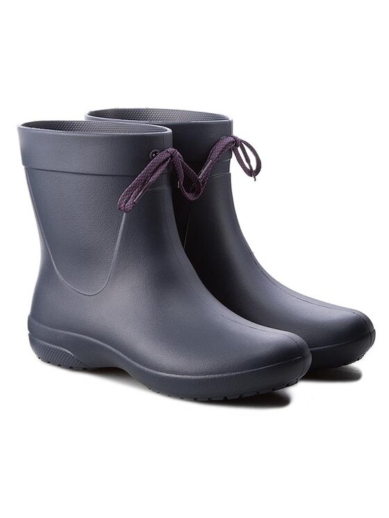 Crocs Гумени ботуши Crocs Freesail Shorty Rainboot 203851 Тъмносин
