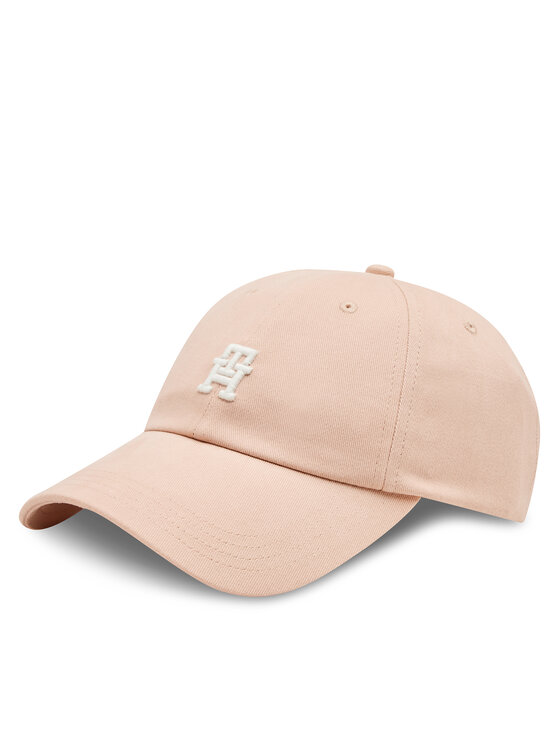 Tommy Hilfiger Șapcă Tommy Hilfiger Utility Soft Cap AW0AW16363 Roz