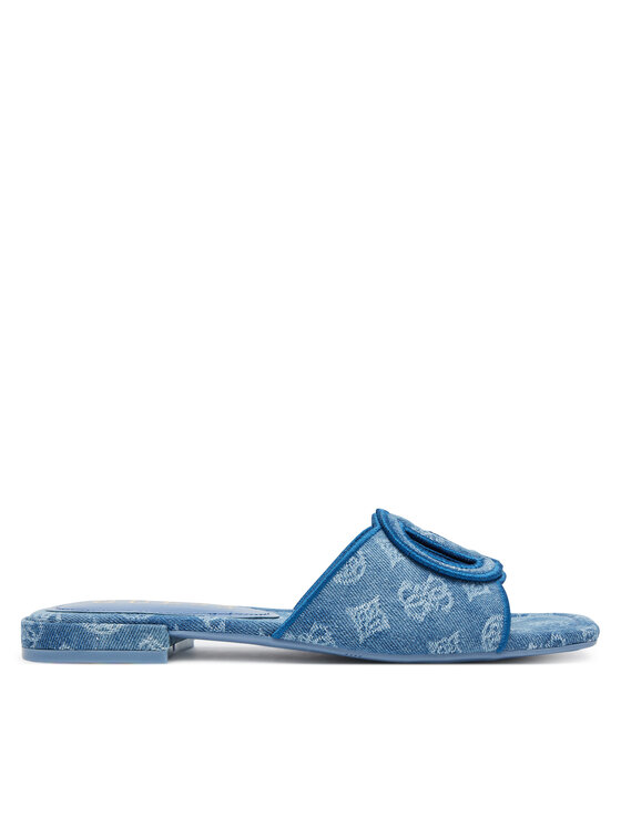 Guess Шльопанці Guess FLJTSE DEN19 Голубий
