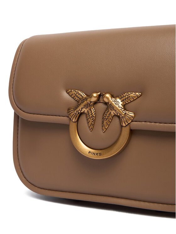 PINKO Сумка PINKO Love Box Bag Fl Mini PE 25 PLTT 104297 A26L Коричневий