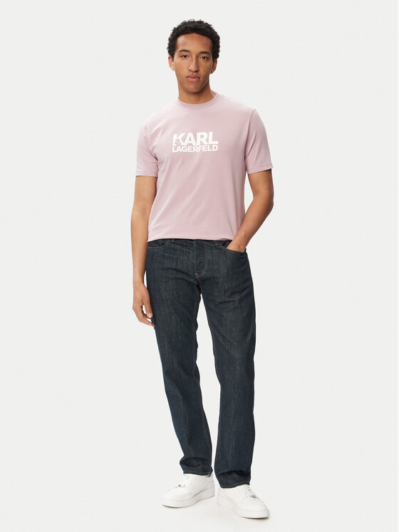 KARL LAGERFELD KARL LAGERFELD Camiseta 755780 563235 Rosa Regular Fit
