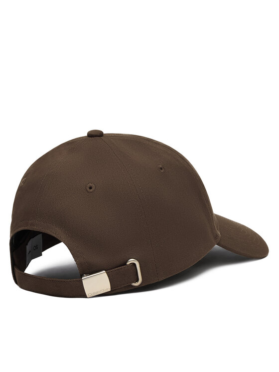 Calvin Klein Kepurė su snapeliu Calvin Klein Monogram Embroidery Baseball Cap LV04G5002G Ruda
