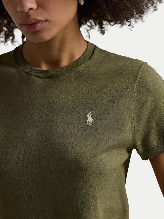 Polo Ralph Lauren Polo Ralph Lauren Camiseta 211971872501 Caqui Slim Fit
