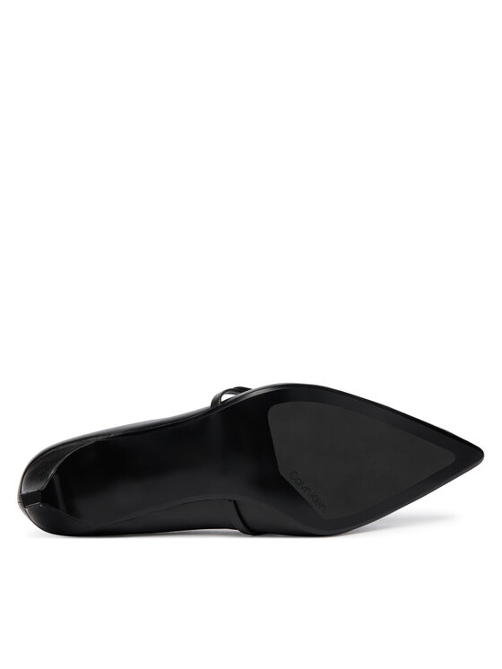 Calvin Klein Обувки на ток Calvin Klein Ess Stiletto 70 Mj Lth Hdw HW0HW02952 Черен