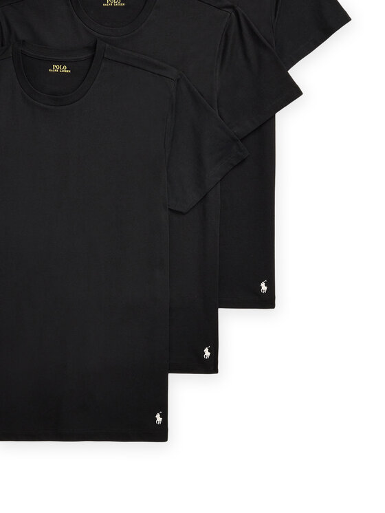Polo Ralph Lauren Polo Ralph Lauren Комплект футболок 714830304014 Чорний Regular Fit