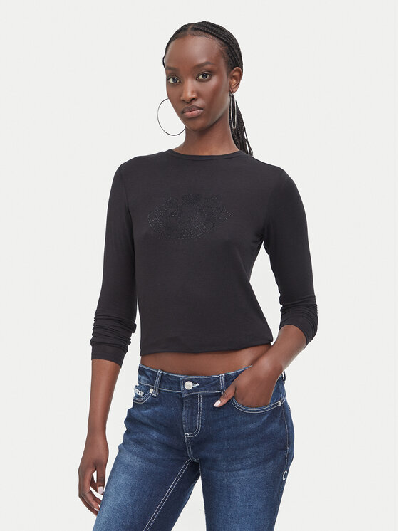 Juicy Couture Juicy Couture Blusa JCWCT226328 Negro Regular Fit