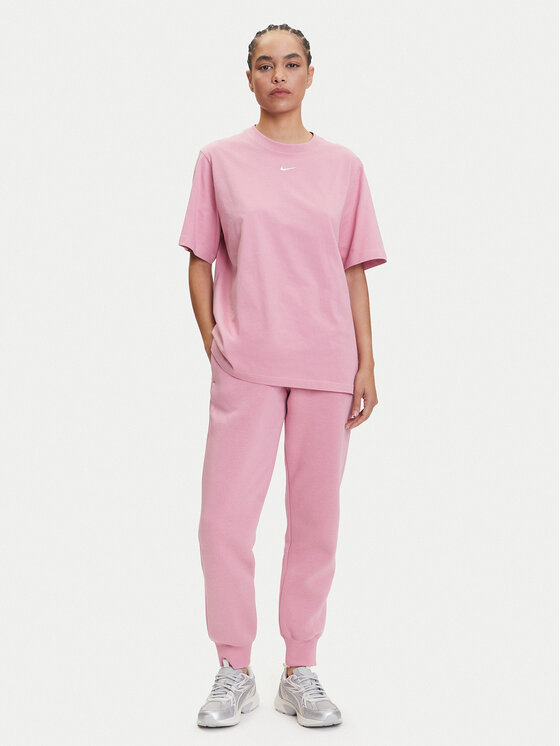 Nike Nike Majica Essential FD4149 Roza Regular Fit