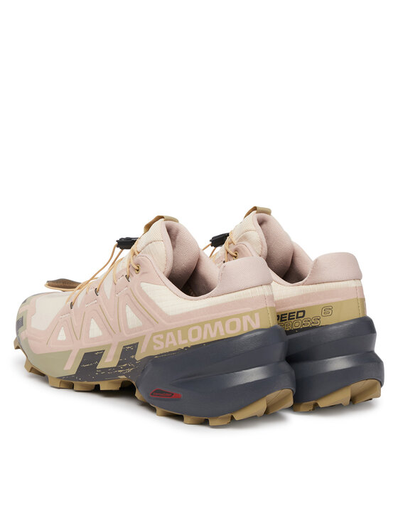 Salomon Взуття для бігу Salomon Speedcross 6 W L49197100 Бежевий