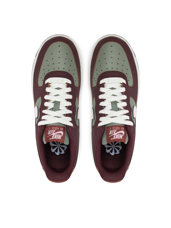 Nike Снікерcи Nike Air Force 1 '07 Next Nature Wmns HQ4047 Бордовий