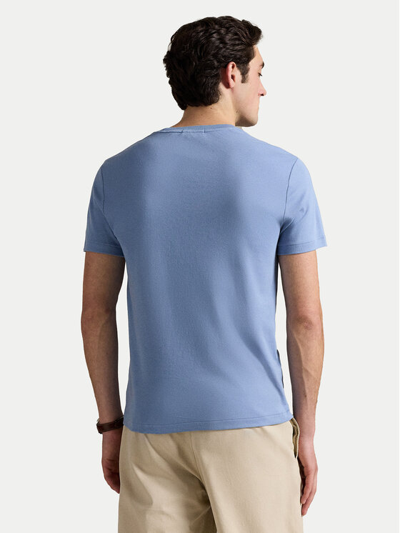 Polo Ralph Lauren Polo Ralph Lauren Футболка 710740727095 Голубий Custom Slim Fit