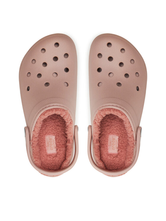 Crocs Шльопанці Crocs Classic Platform Lined Clog W 207938 Рожевий