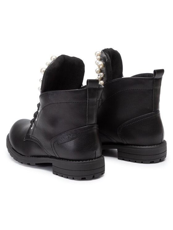 Nelli Blu Μποτίνια Nelli Blu CS1605-02 Μαύρο