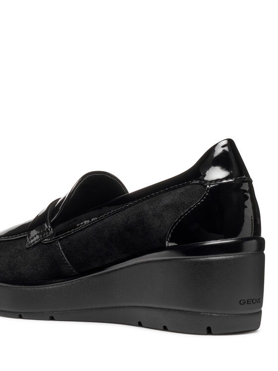 Geox Félcipő Geox D Ilde D46RAB 02202 C9999 Fekete