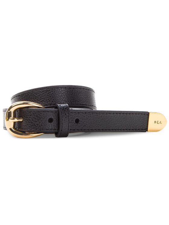 LAUREN RALPH LAUREN Pasek Damski Lauren Ralph Lauren Bennington 412710973001 Xs Czarny