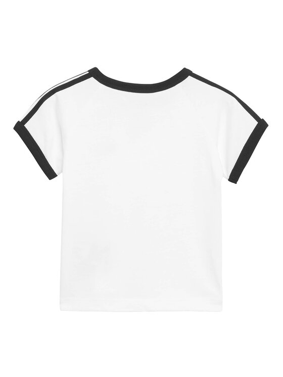 adidas adidas Camiseta 3-Stripe KR3715 Blanco Regular Fit