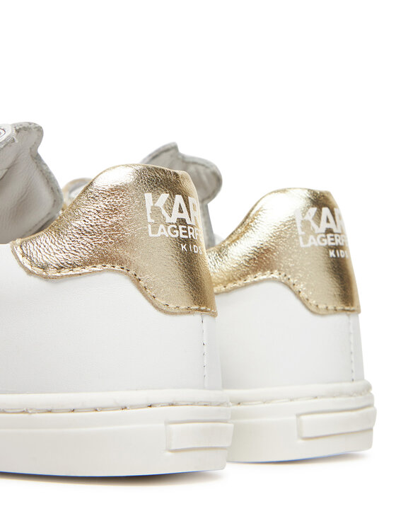 Karl Lagerfeld Kids Снікерcи Karl Lagerfeld Kids Z30383 S Білий
