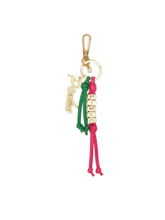 PINKO Piekariņš PINKO Lettering Keychain AI 25-26 PCPL 105514 A2RH Rozā