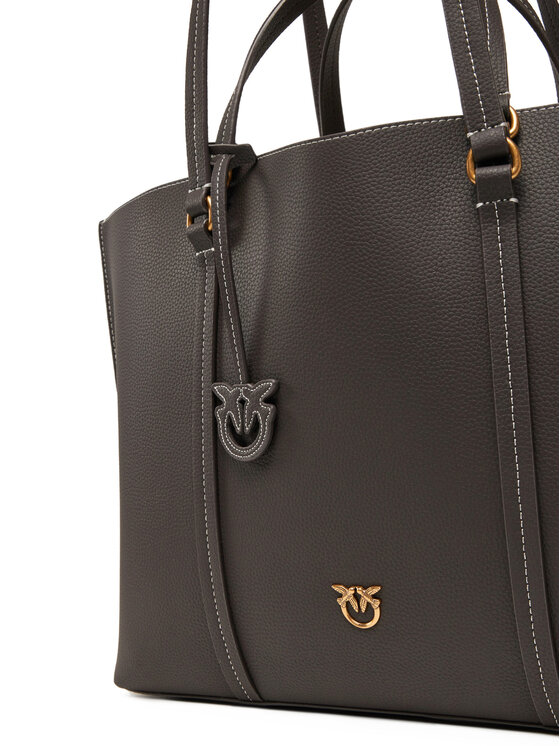 PINKO Дамска чанта PINKO Carrie Shopper Big AI 24-25 PLTT 102832 A1LF Кафяв