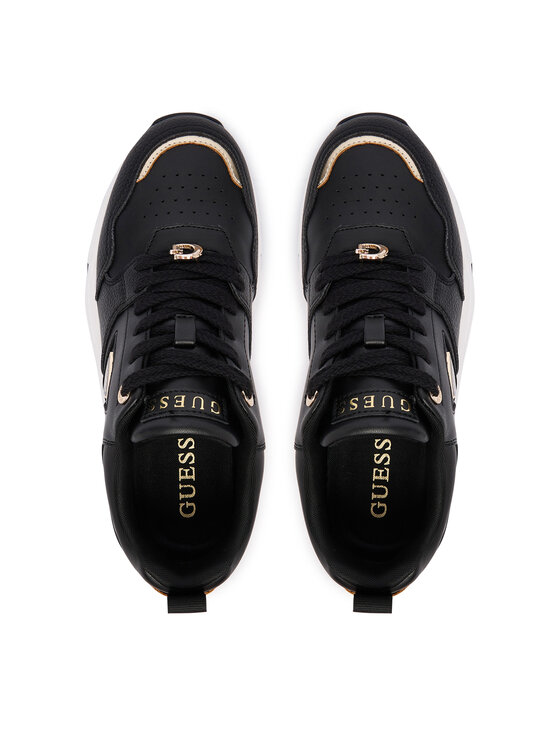 Guess Sneakersy Guess FLFHEL ELE12 Czarny