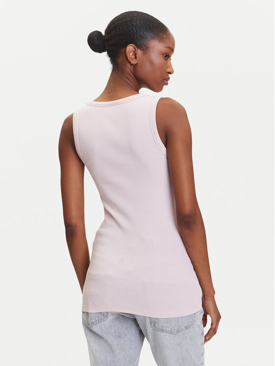 BOSS BOSS Marškinėliai C_Ematite 50504245 Rožinė Slim Fit