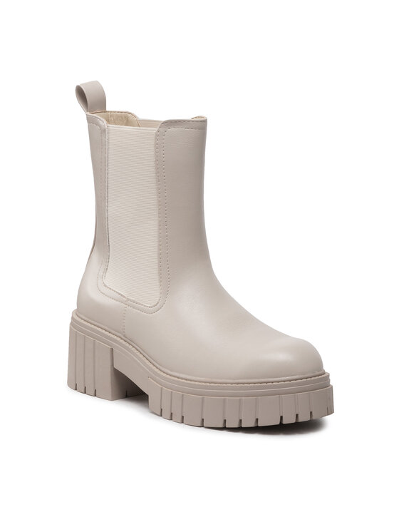 DeeZee Kotníková obuv s elastickým prvkem DeeZee ZAL13130-1 Šedá