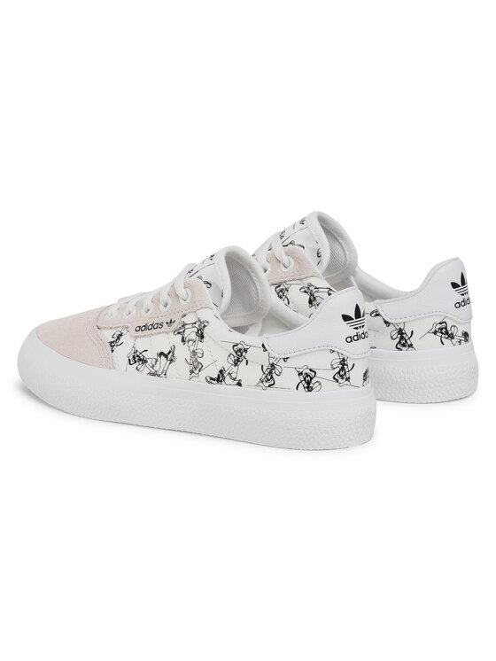 adidas Sneakersy adidas 3Mc J X Disney Sport Goofy FW6259 Biela