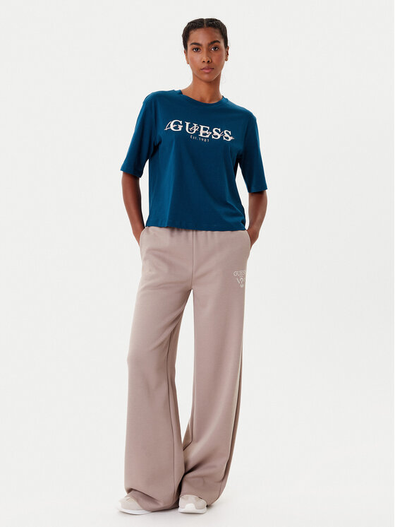 Guess Guess Camiseta V5YI02 I3Z14 Azul Boxy Fit