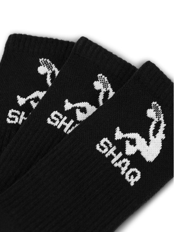 SHAQ Довгі шкарпетки Shaq SHQ-MB-003-AW24 Чорний