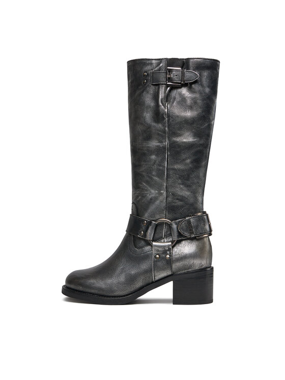 Bronx Чоботи Bronx High boots 14291-M Чорний