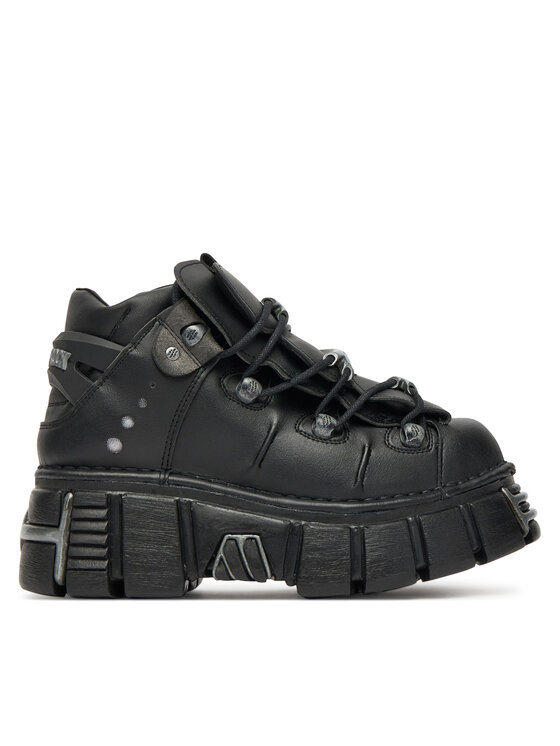 NEW ROCK Sneakersy NEW ROCK M-106-VS1 Czarny