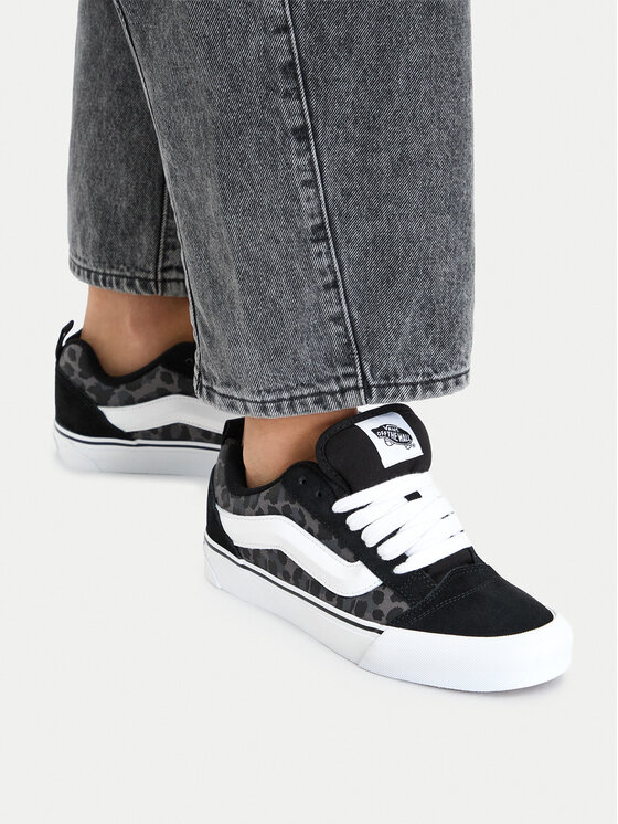 Vans Πάνινα παπούτσια Vans Knu Skool VN000Z8XBLK1 Μαύρο