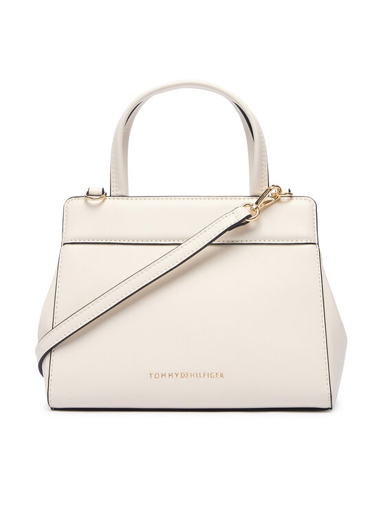 Tommy Hilfiger Τσάντα Tommy Hilfiger Th Modern Mini Satchel AW0AW18726 Κρεμ