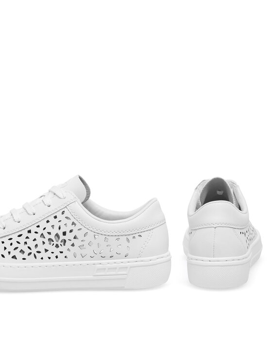 Rieker Sneakersy Rieker L8831-80 Biały