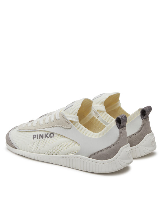 PINKO Sneakersy PINKO Reby 03 SS0061 T025 Écru