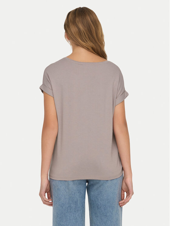 ONLY ONLY T-Shirt Moster 15106662 Beige Loose Fit