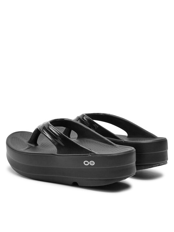 OOfos Žabky OOfos Oomega Oolala 1410 Čierna