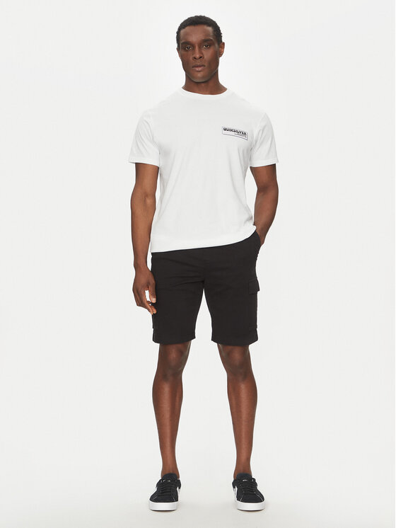 Quiksilver Quiksilver Футболка EQYZT08095 Білий Regular Fit