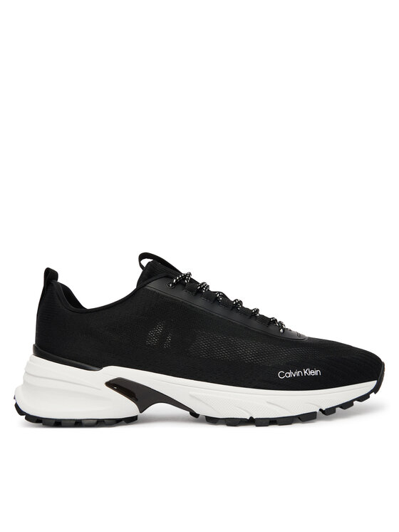 Calvin Klein Laisvalaikio batai Calvin Klein Hike Runner Laceup Knit HM0HM02151 Juoda