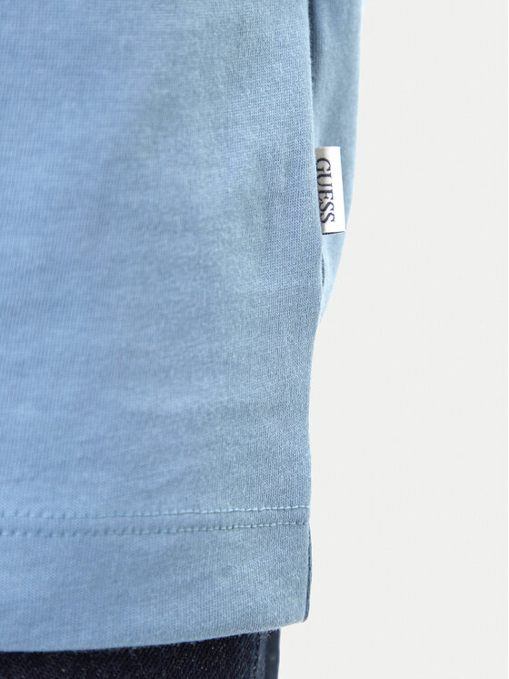 Guess Jeans Guess Jeans Футболка M6GIB7 K8HM0 Голубий Regular Fit