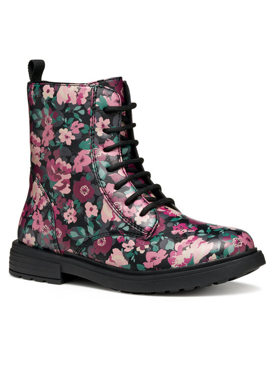 Geox Kozaki Geox J Eclair J049QD 00004 C0618 S Różowy