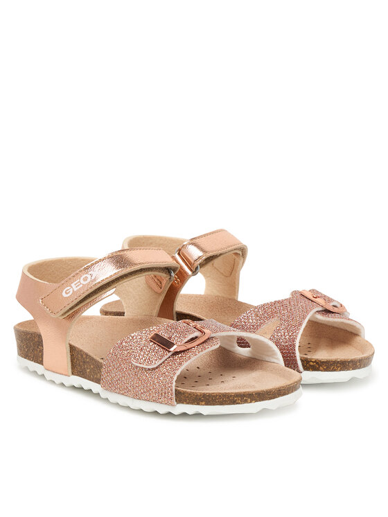 Geox Σανδάλια Geox J Adriel Girl J028MC 0BNEW C8124 S Ροζ
