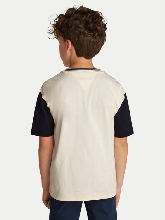 Tommy Hilfiger Tommy Hilfiger Camiseta Monotype Graphic KB0KB09360 Beis Regular Fit