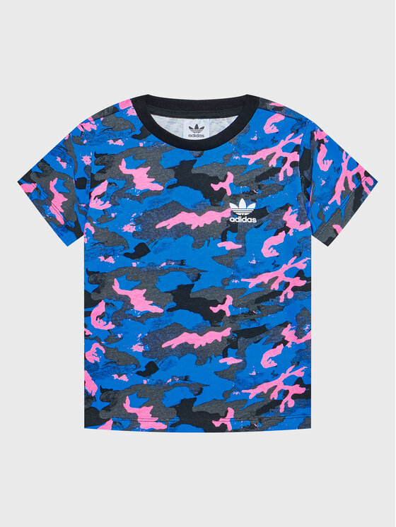 adidas adidas Футболка Allover HK0275 Кольоровий Regular Fit