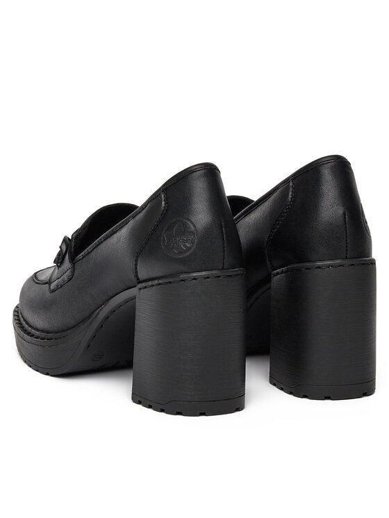 Rieker Poltopánky Rieker Y4150-01 Čierna