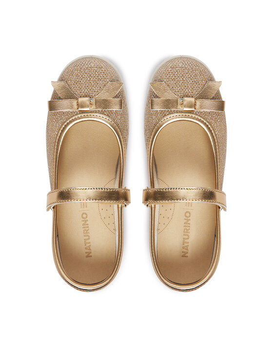 Naturino Baleríny Naturino Claries 2 4000713-18-0Q06 S Zlatá