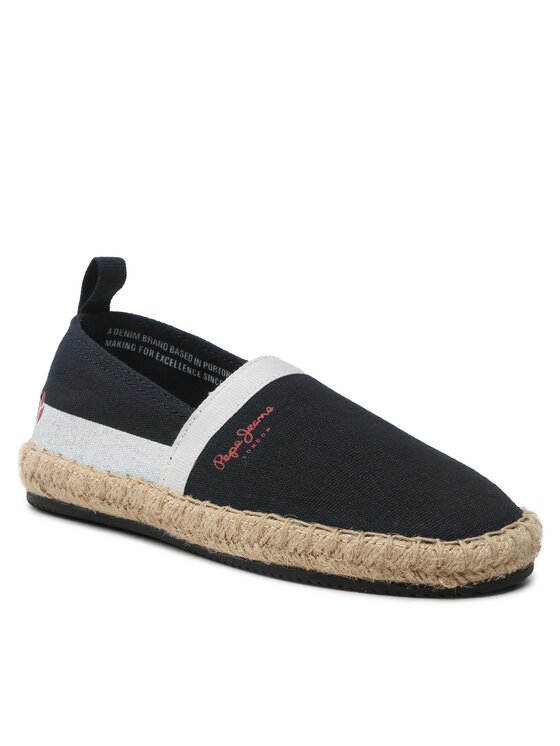 Pepe Jeans Espadrilky Pepe Jeans Tourist Camp Boys PBS10095 Tmavomodrá