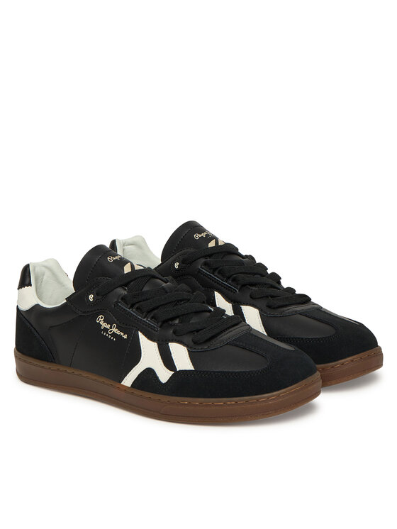 Pepe Jeans Снікерcи Pepe Jeans Ball Zero M PMS000010 Чорний
