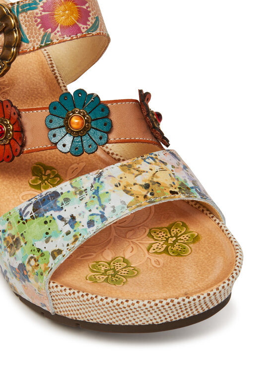 Laura Vita Chanclas Laura Vita Barry 30 Écru