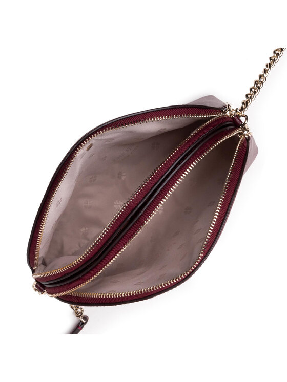 Kate Spade Ročna torba Kate Spade Spencer Double-Zip Dome Crossbody K4562 Bordo rdeča