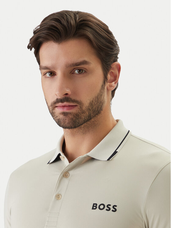 BOSS BOSS Polo Paul Pro 50506203 Beis Slim Fit